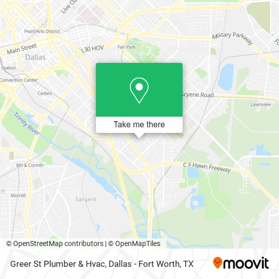 Greer St Plumber & Hvac map