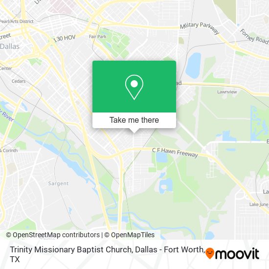 Mapa de Trinity Missionary Baptist Church