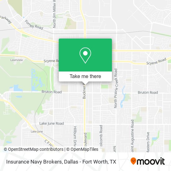 Insurance Navy Brokers map