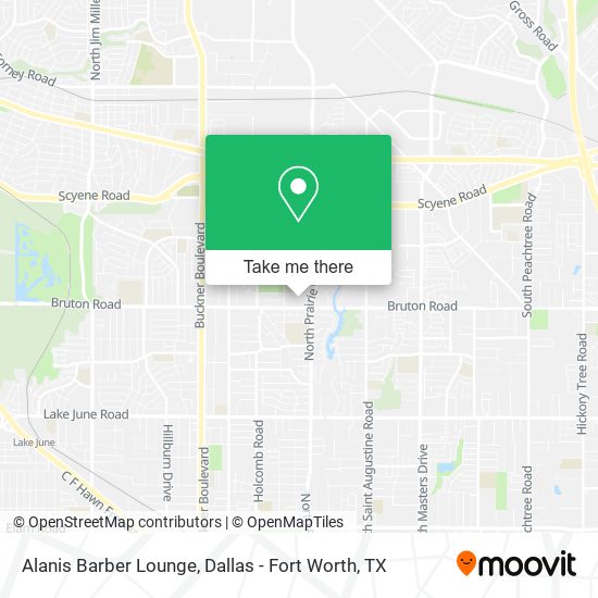 Alanis Barber Lounge map
