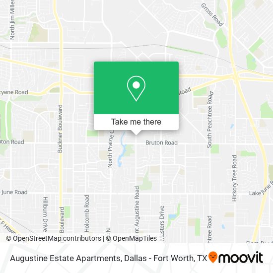 Augustine Estate Apartments map