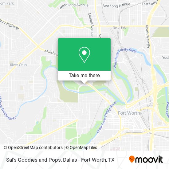 Mapa de Sal's Goodies and Pops
