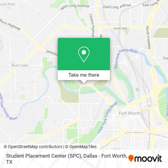 Student Placement Center (SPC) map