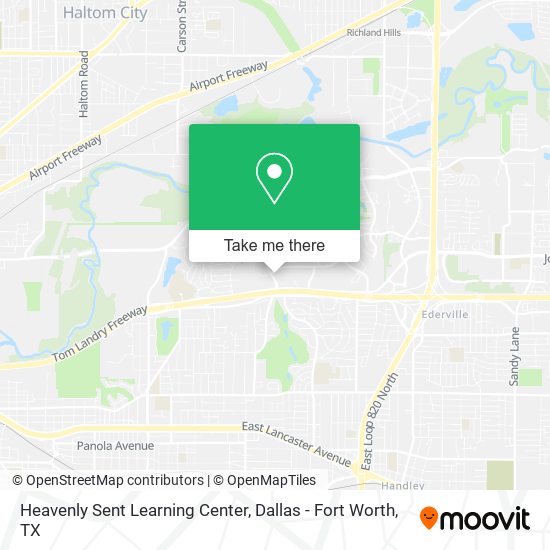 Heavenly Sent Learning Center map