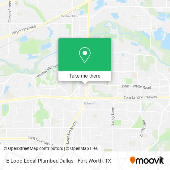 E Loop Local Plumber map