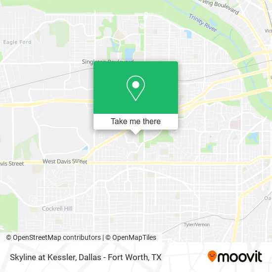 Skyline at Kessler map