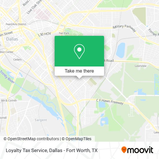 Loyalty Tax Service map