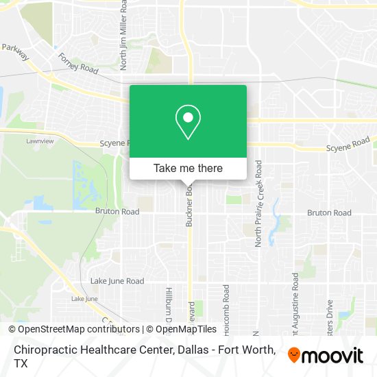 Chiropractic Healthcare Center map