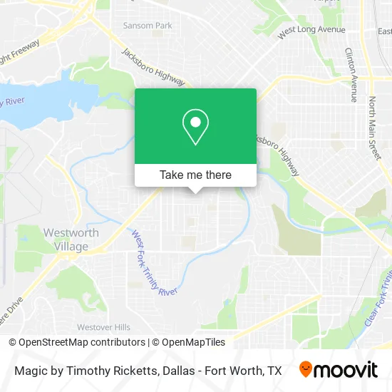 Magic by Timothy Ricketts map