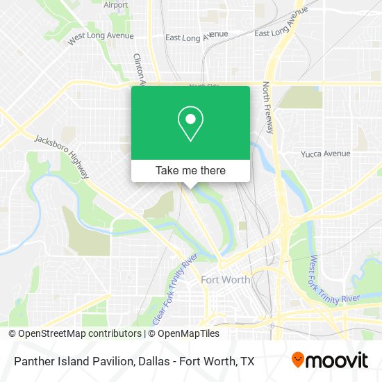 Mapa de Panther Island Pavilion