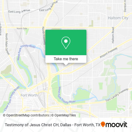 Mapa de Testimony of Jesus Christ CH