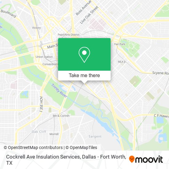 Cockrell Ave Insulation Services map