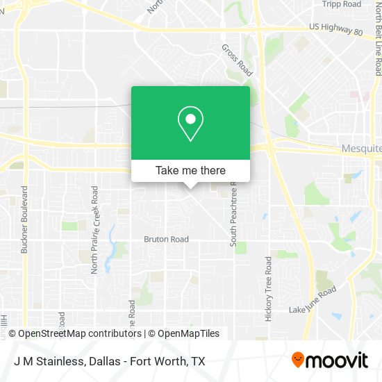 J M Stainless map
