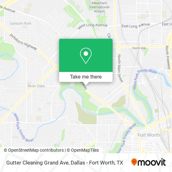 Mapa de Gutter Cleaning Grand Ave