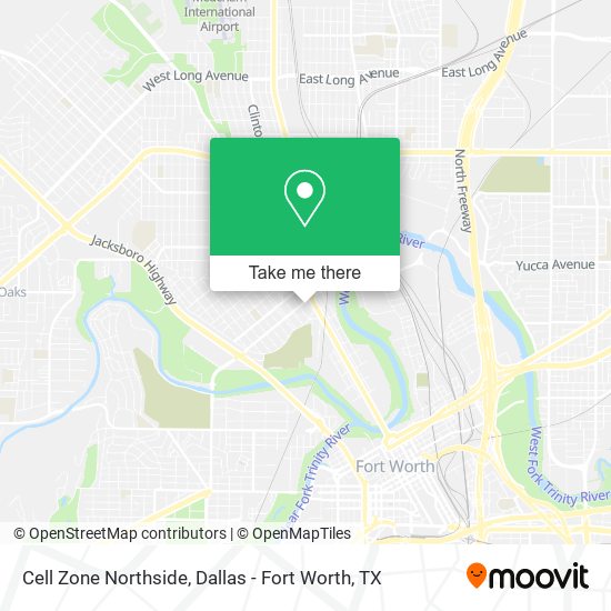Mapa de Cell Zone Northside
