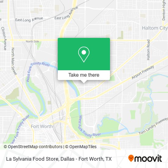 Mapa de La Sylvania Food Store