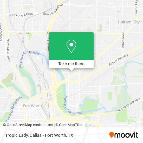 Tropic Lady map