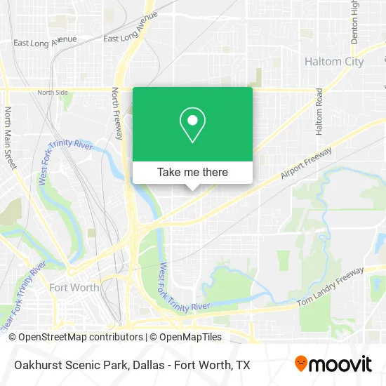 Oakhurst Scenic Park map
