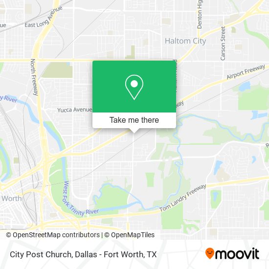City Post Church map