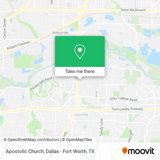 Apostolic Church map