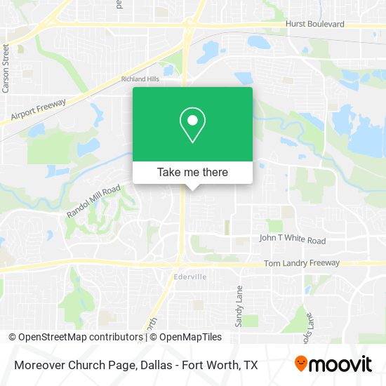 Mapa de Moreover Church Page