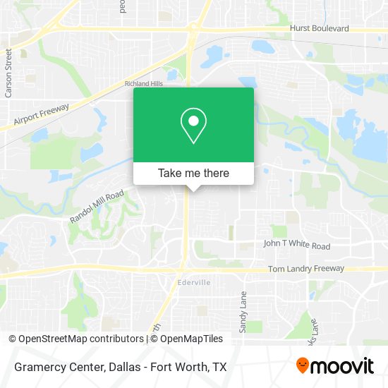 Gramercy Center map