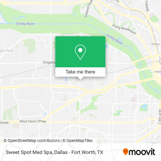 Sweet Spot Med Spa map