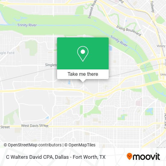 C Walters David CPA map