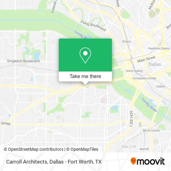 Carroll Architects map