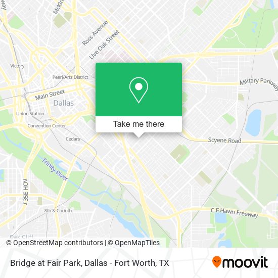 Mapa de Bridge at Fair Park