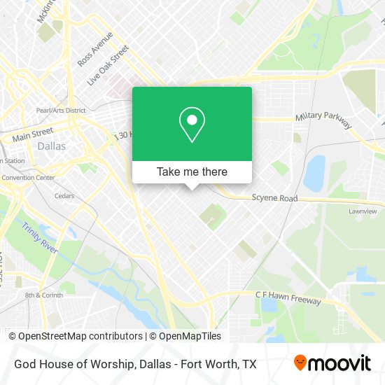 God House of Worship map