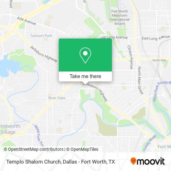 Mapa de Templo Shalom Church