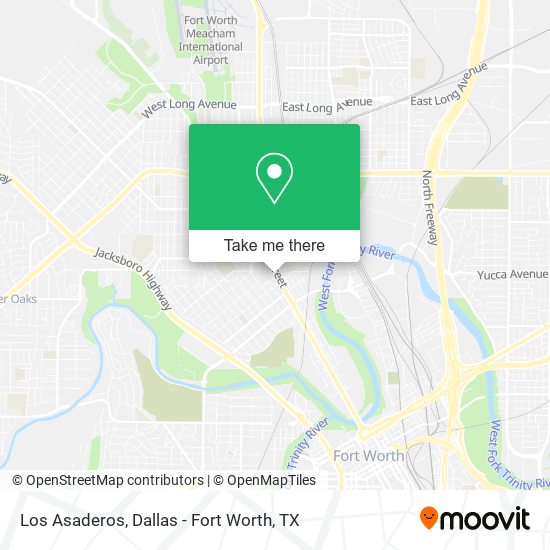 Los Asaderos map