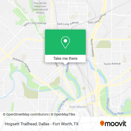 Hogsett Trailhead map