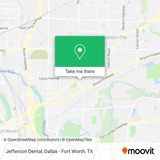 Jefferson Dental map