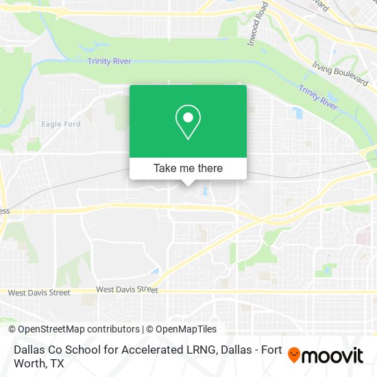 Mapa de Dallas Co School for Accelerated LRNG