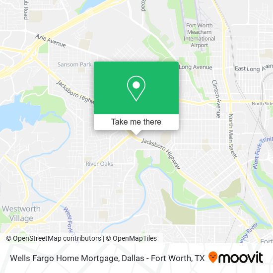 Wells Fargo Home Mortgage map