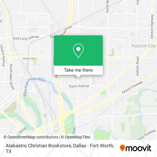 Alabastro Christian Bookstore map
