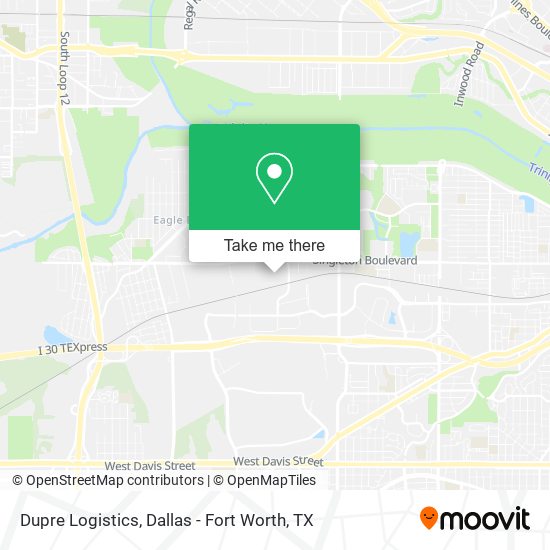 Dupre Logistics map
