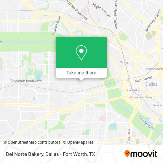 Mapa de Del Norte Bakery
