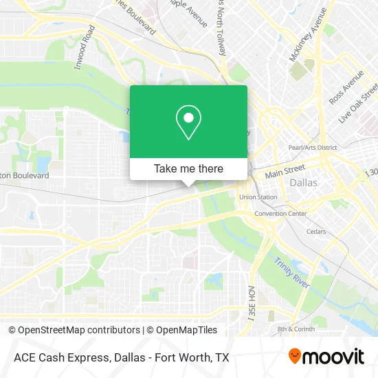 ACE Cash Express map
