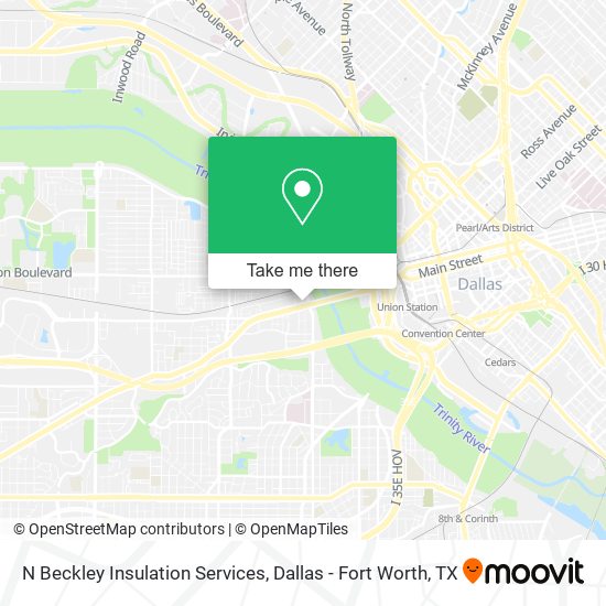 N Beckley Insulation Services map