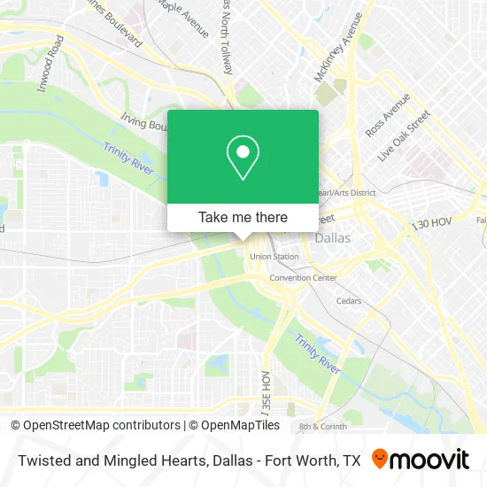 Twisted and Mingled Hearts map