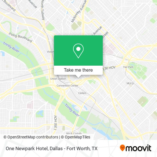 One Newpark Hotel map