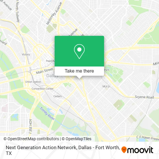 Next Generation Action Network map