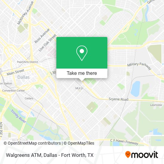 Mapa de Walgreens ATM