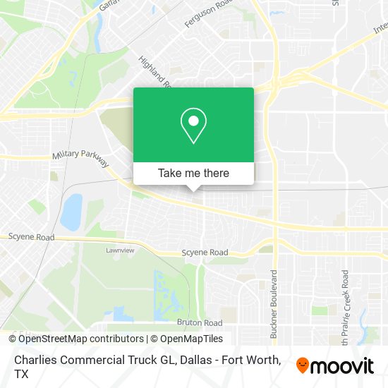 Charlies Commercial Truck GL map