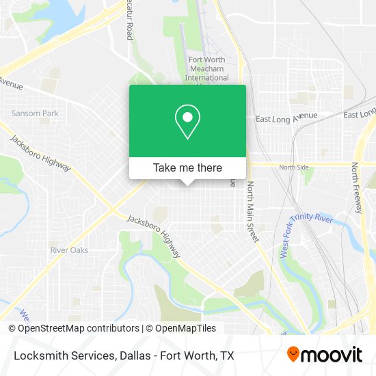 Mapa de Locksmith Services