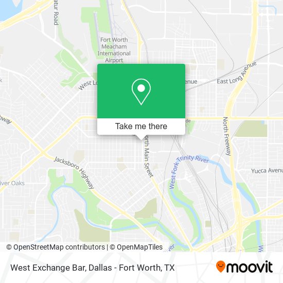 West Exchange Bar map