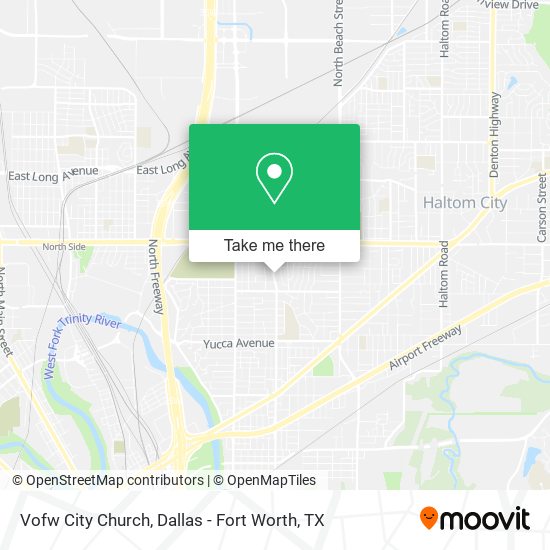Mapa de Vofw City Church